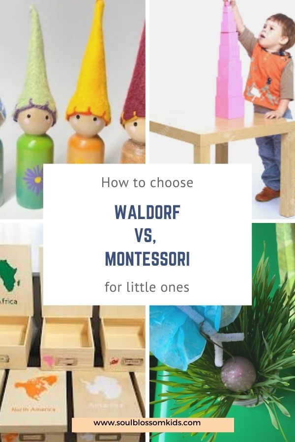 Waldorf Vs. Montessori For Little Ones-how To Choose - Soul Blossom Kids